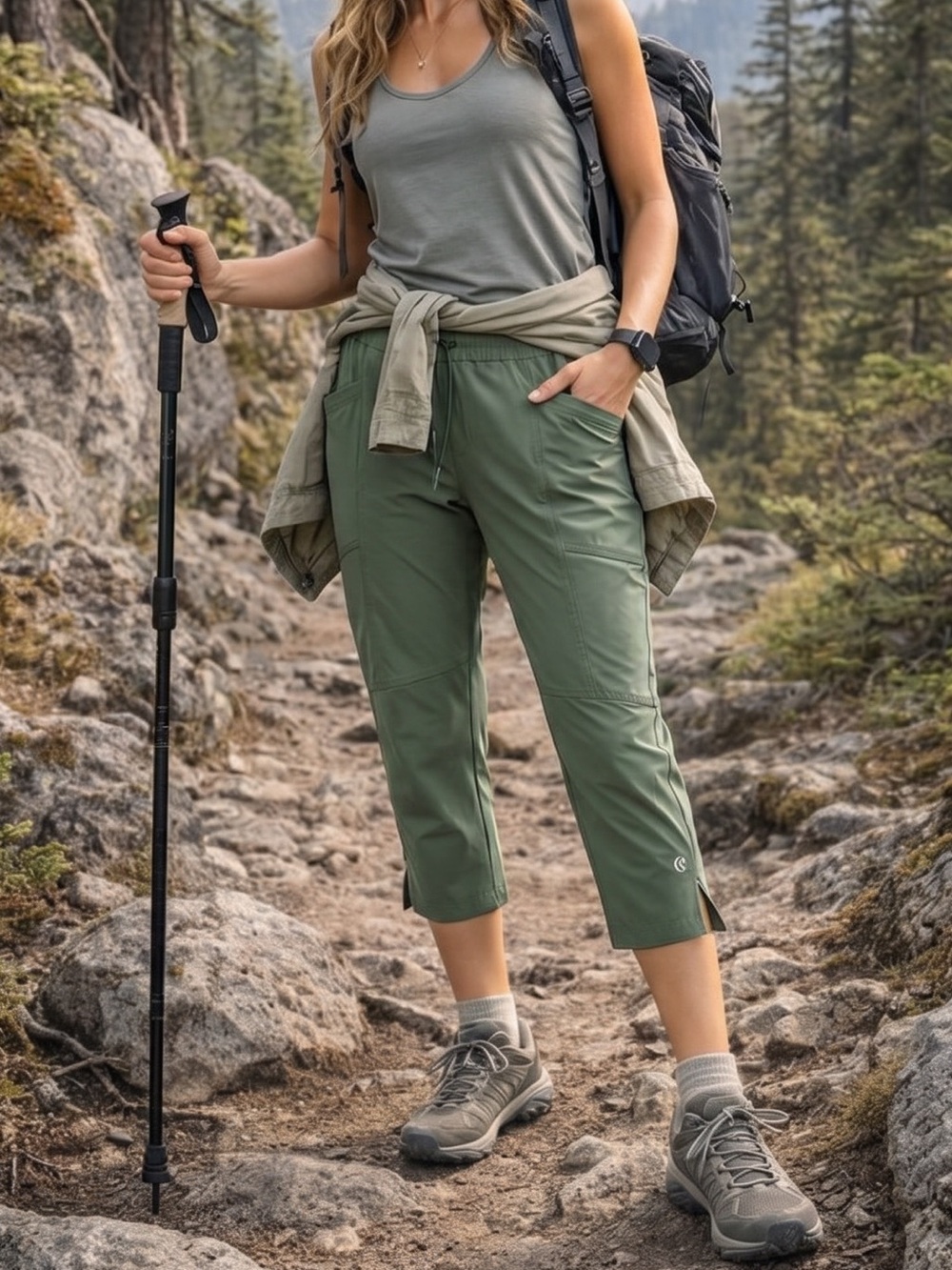 L.L. BEAN Capri Hiking Pants